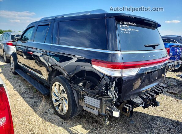 5LMJJ3NG6REL12471 2024 LINCOLN NAVIGATOR Black უკანა მარჯვენა