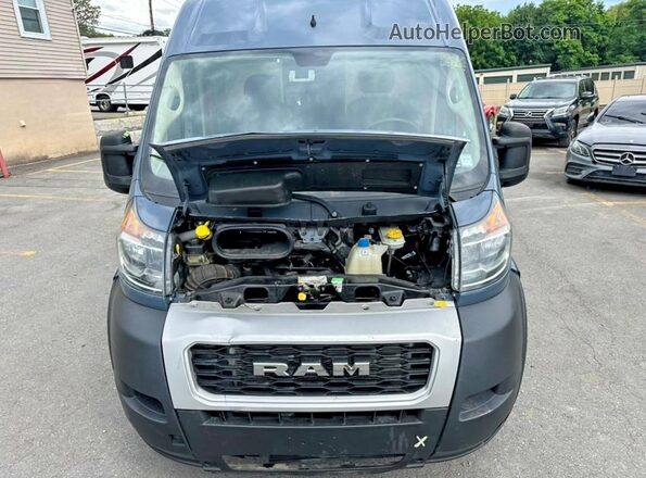 3C6MRVJG6ME562750 2021 RAM PROMASTER Синий Вид сзади