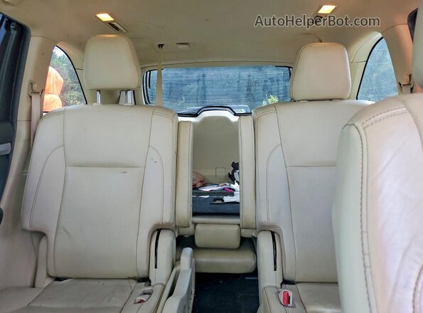 5TDKZRFHXKS561497 2019 TOYOTA HIGHLANDER White Вид задньої частини салону