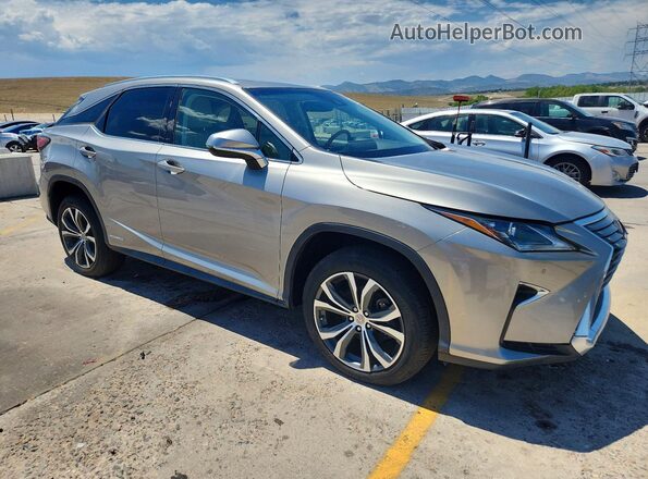 2T2BGMCA7HC016404 2017 LEXUS RX Silver Front view