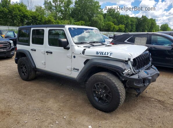 1C4RJXN69RW201934 2024 JEEP WRANGLER White წინა ხედი