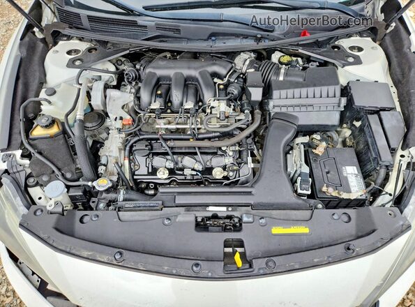 1N4AA6AP2JC391349 2018 NISSAN MAXIMA White Вид підкапотного простору