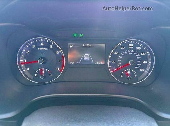 3KPF24AD4NE464503 2022 KIA FORTE Blue Vista de los asientos traseros