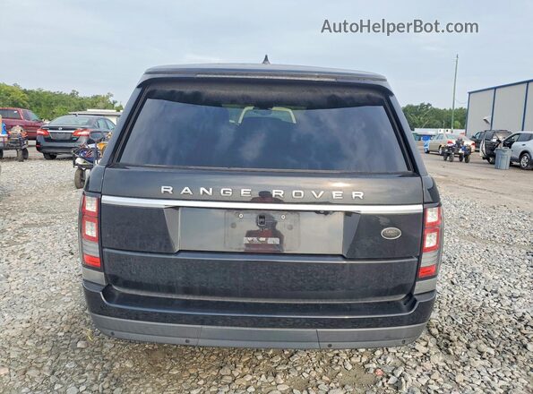 SALGR2FV8HA336402 2017 LAND ROVER RANGE Черный Вид салона спереди