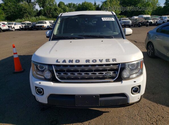 SALAG2V64GA832978 2016 LAND ROVER LR4 Белый Вид сзади