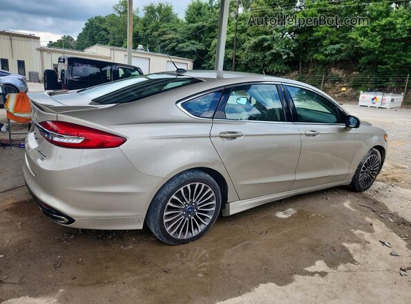 3FA6P0D94JR262982 2018 FORD FUSION Tan Przód prawy
