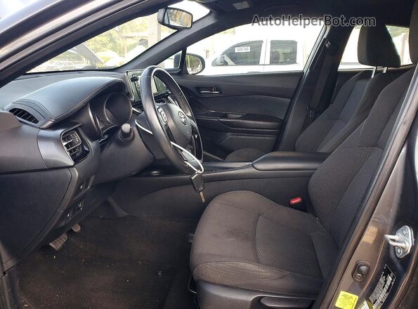 NMTKHMBX9JR042361 2018 TOYOTA C-HR Black Առջևի վահանակի տեսք