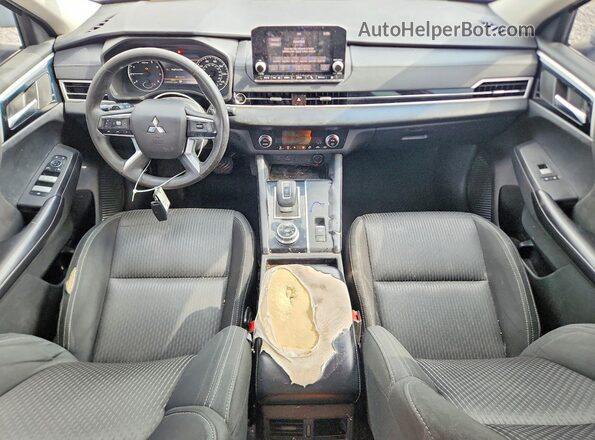 JA4J4TA84NZ019016 2022 MITSUBISHI OUTLANDER White ხელსაწყოთა პანელის ხედი