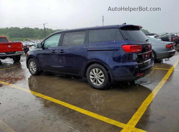 KNDMB5C19K6538516 2019 KIA SEDONA Blue Tył prawy