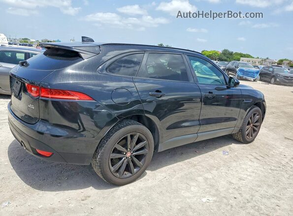 SADCK2GX8KA354890 2019 JAGUAR F-PACE Черный Передняя правая четверть