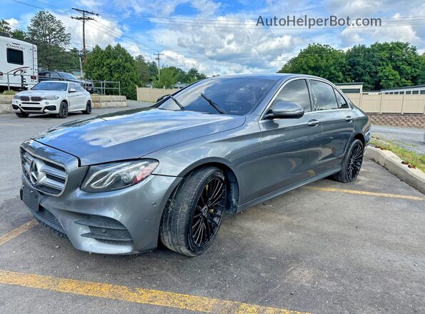 WDDZF4KB8HA079800 2017 MERCEDES-BENZ E Silver Trasero izquierdo