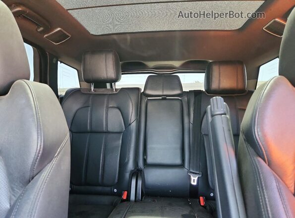 SALWG2VF8GA554947 2016 LAND ROVER RANGE Gray Widok wnętrza z tyłu