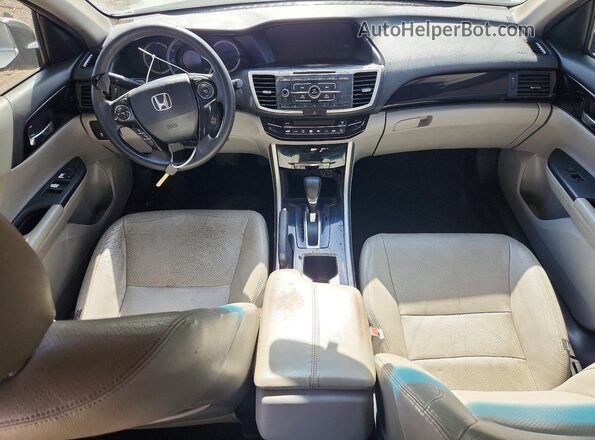 1HGCR2F38GA150816 2016 HONDA ACCORD Gray Widok zestawu wskaźników