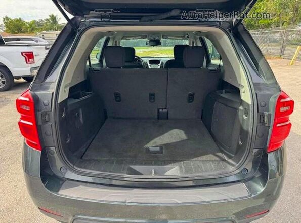 2GNALBEK1H1546430 2017 CHEVROLET EQUINOX Серый Вид салона спереди