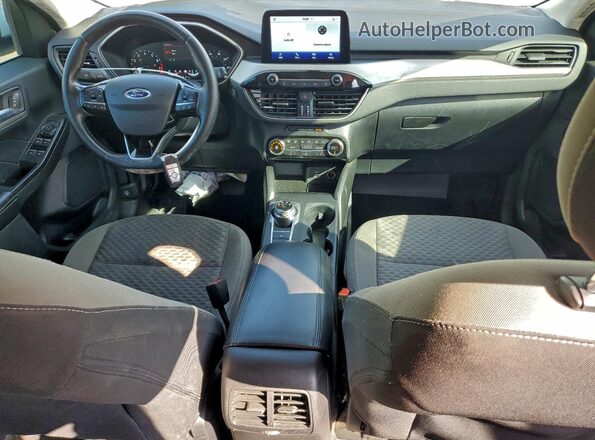 1FMCU9G66MUB01151 2021 FORD ESCAPE White ხელსაწყოთა პანელის ხედი