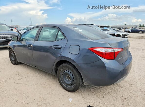 5YFBURHE6GP452293 2016 TOYOTA COROLLA Gray უკანა მარჯვენა