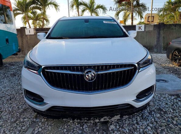 5GAERBKW5JJ122102 2018 BUICK ENCLAVE White Vista trasera
