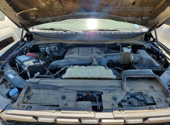 1FTFW1RG0NFC21018 2022 FORD F150 Blue Vista del compartimento del motor