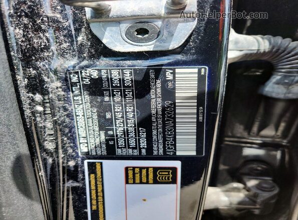 4JGFB4KB3NA732629 2022 MERCEDES-BENZ GLE Черный Панорамный вид салона 360°