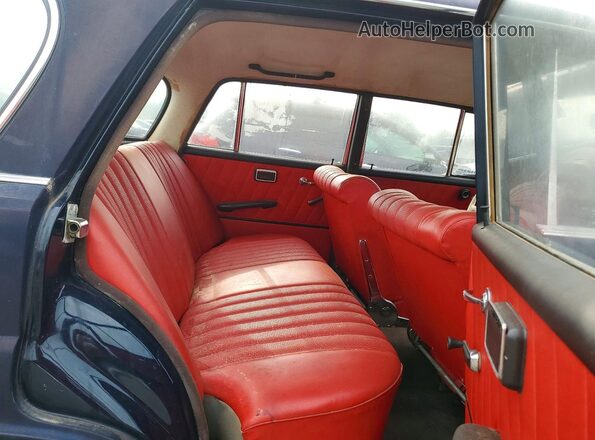 1001010115239 1965 MERCEDES-BENZ 190 Синий Вид задней части салона