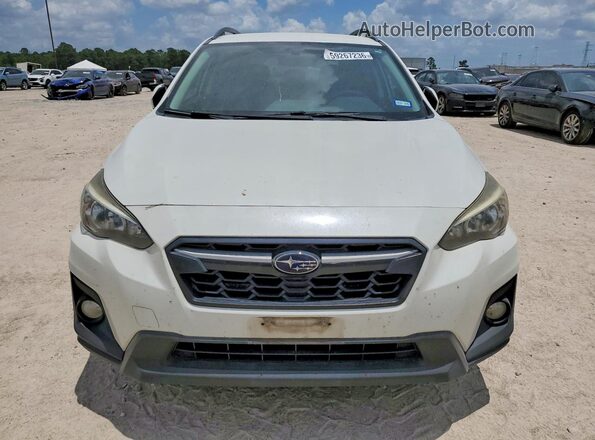 JF2GTABC2JH263016 2018 SUBARU CROSSTREK Белый Вид спереди