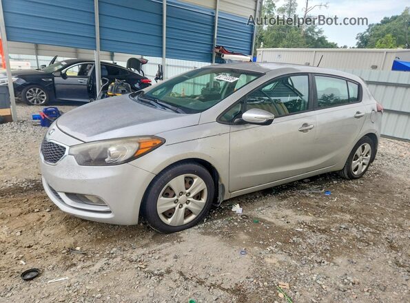 KNAFK5A87G5567757 2016 KIA FORTE Silver უკანა მარცხენა