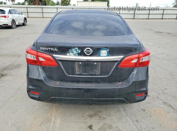3N1AB7AP0HY377080 2017 NISSAN SENTRA Black Սալոնի դիմացի տեսք
