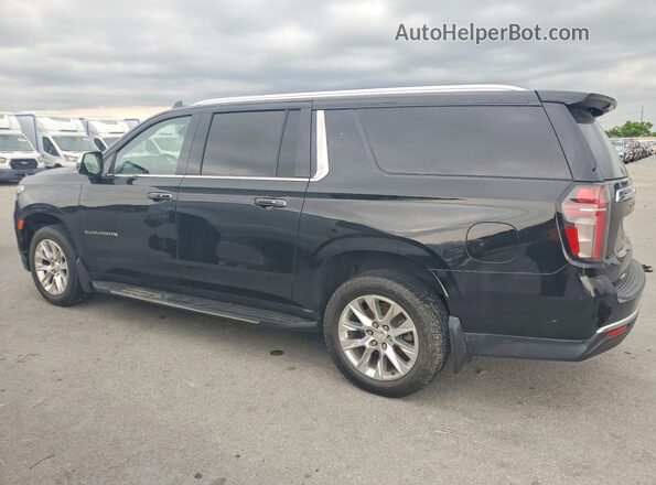 1GNSCFKT2PR101256 2023 CHEVROLET SUBURBAN Black Задня права чверть
