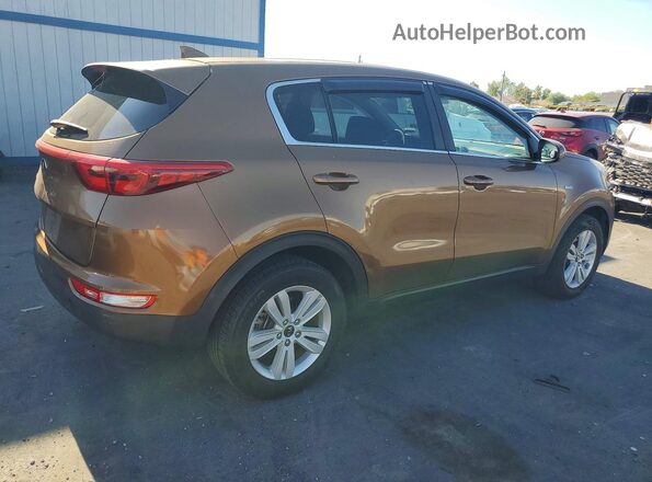 KNDPMCAC6H7164465 2017 KIA SPORTAGE Gold Delantero derecho