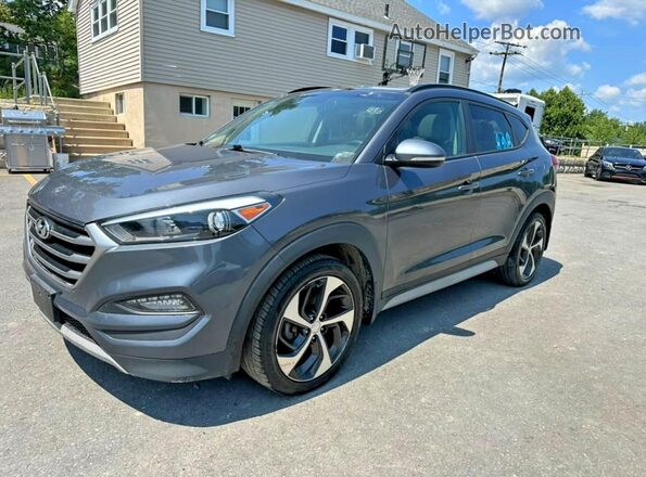 KM8J3CA25JU691996 2018 HYUNDAI TUCSON Blue უკანა მარცხენა