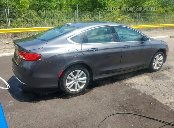 1C3CCCAB4GN186973 2016 CHRYSLER 200 Gray Front right