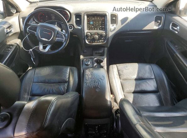 1C4RDHDG8GC322170 2016 DODGE DURANGO White Widok zestawu wskaźników