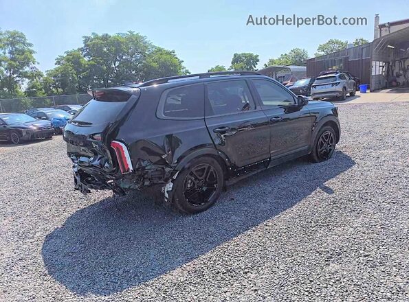 5XYP3DGC2SG614607 2025 KIA TELLURIDE Black Widok z przodu