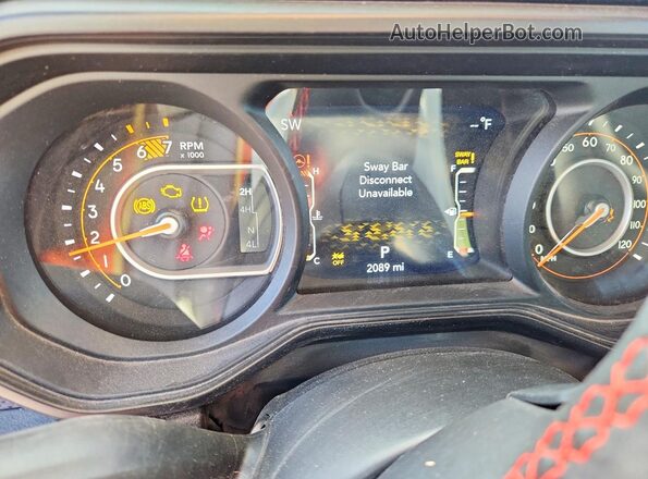 1C4RJXFGXRW250888 2024 JEEP WRANGLER Red უკანა სავარძლების ხედი