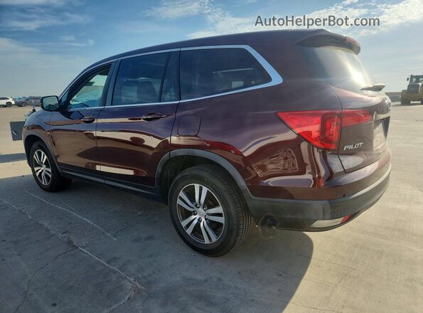 5FNYF5H73GB022327 2016 HONDA PILOT Brown Trasero derecho