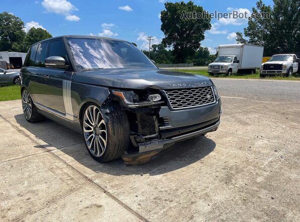 SALGS2EF9GA267801 2016 LAND ROVER RANGE Gray Հետևի ձախ