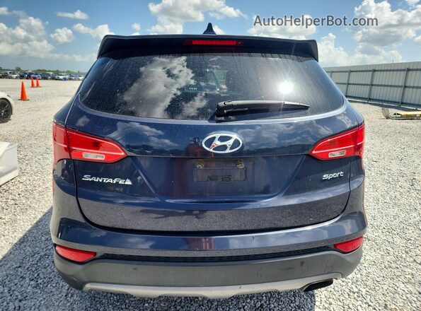 5XYZT3LB1GG354403 2016 HYUNDAI SANTA Blue Սալոնի դիմացի տեսք