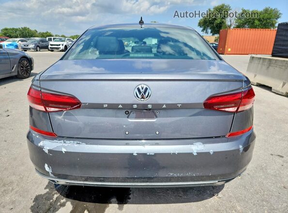 1VWSA7A37LC015294 2020 VOLKSWAGEN PASSAT Gray წინა სალონის ხედი
