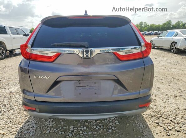 7FARW1H57JE045391 2018 HONDA CR-V Gray Widok wnętrza z przodu