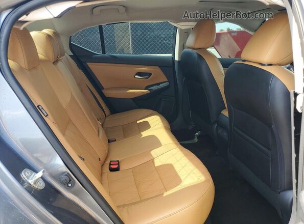 3N1AB8CV2MY312274 2021 NISSAN SENTRA Gray უკანა სალონის ხედი
