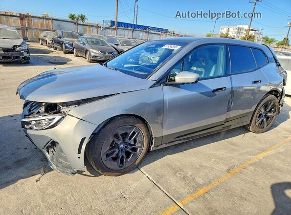 WB523CF03PCM19294 2023 BMW IX Gray Trasero izquierdo