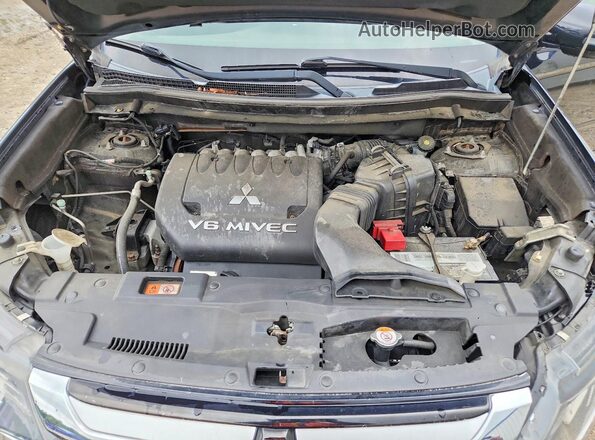 JA4JZ4AX1GZ010646 2016 MITSUBISHI OUTLANDER Black Vista de la etiqueta del VIN