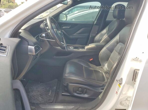 SADCK2FX5JA282644 2018 JAGUAR F-PACE White Widok deski rozdzielczej