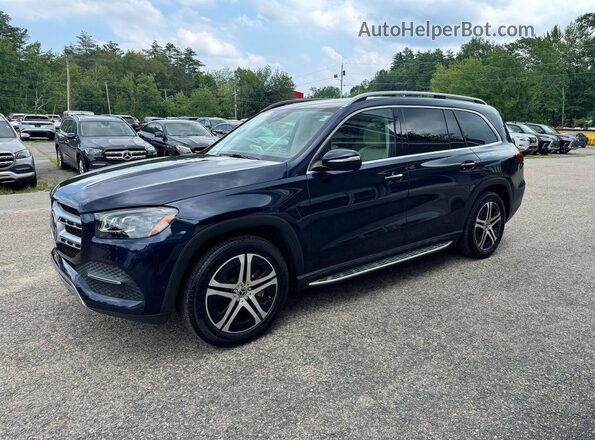 4JGFF5KE1LA104408 2020 MERCEDES-BENZ GLS-CLASS Blue Rear right