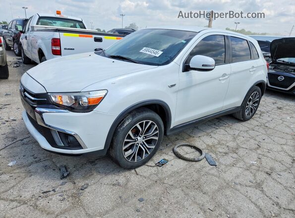 JA4AP4AUXKU002613 2019 MITSUBISHI OUTLANDER White Trasero izquierdo