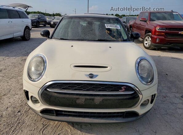 WMWLN9C54G2E47908 2016 MINI COOPER Cream უკანა ხედი