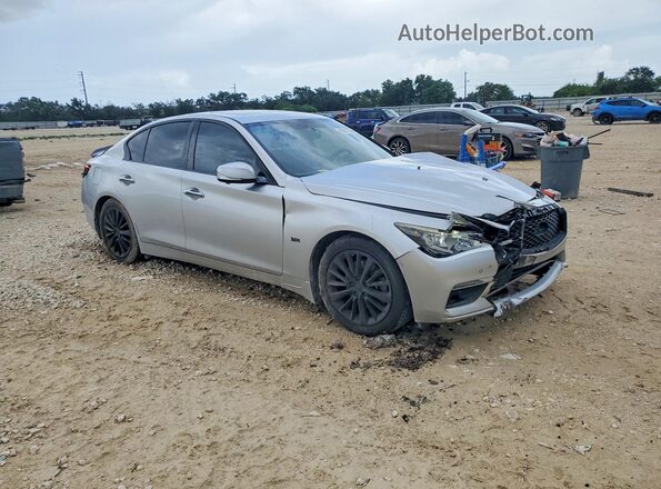 JN1EV7AP2JM353834 2018 INFINITI Q50 Silver წინა ხედი