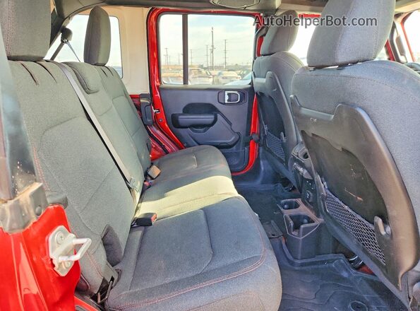 1C4RJXFGXRW250888 2024 JEEP WRANGLER Red ძრავის განყოფილების ხედი