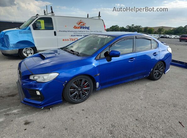 JF1VA1F62L8801545 2020 SUBARU WRX Blue Tył lewy