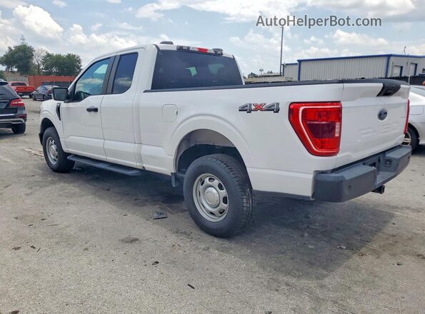 1FTFX1E57MKD08647 2021 FORD F150 Белый Задняя правая четверть